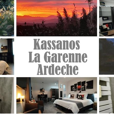 Bed and Breakfast Kassanos "La Garenne" Privas Exteriér fotografie