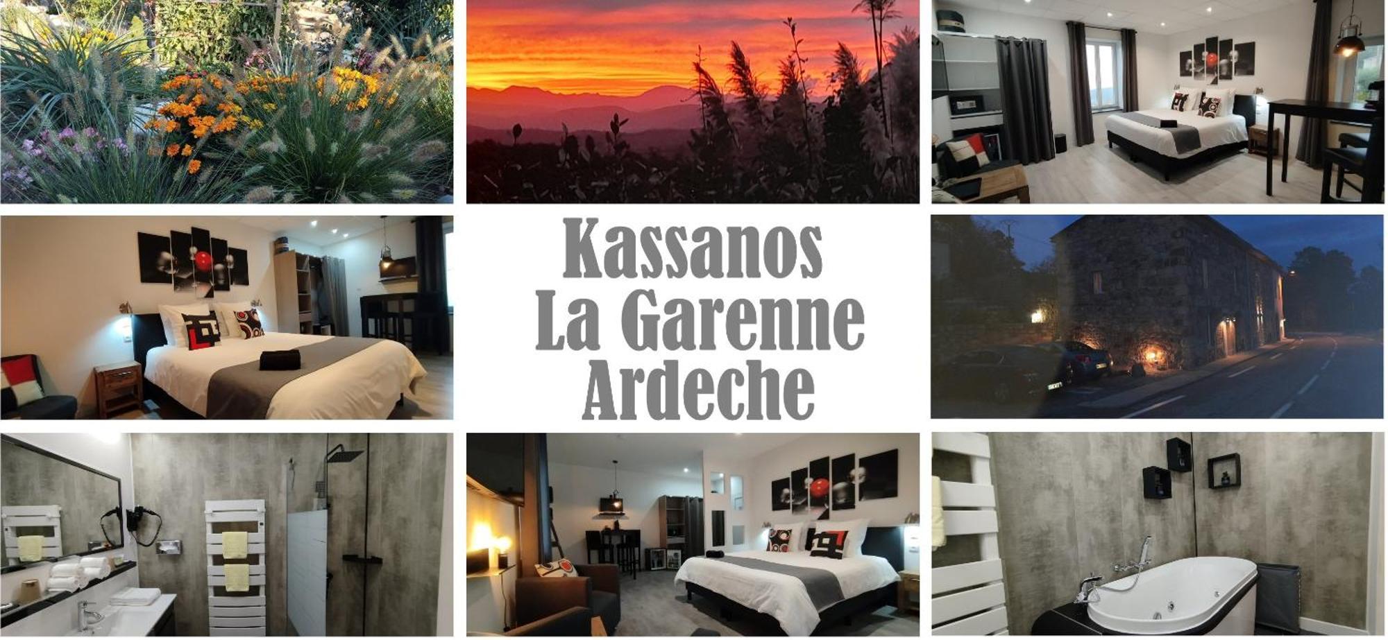 Bed and Breakfast Kassanos "La Garenne" Privas Exteriér fotografie